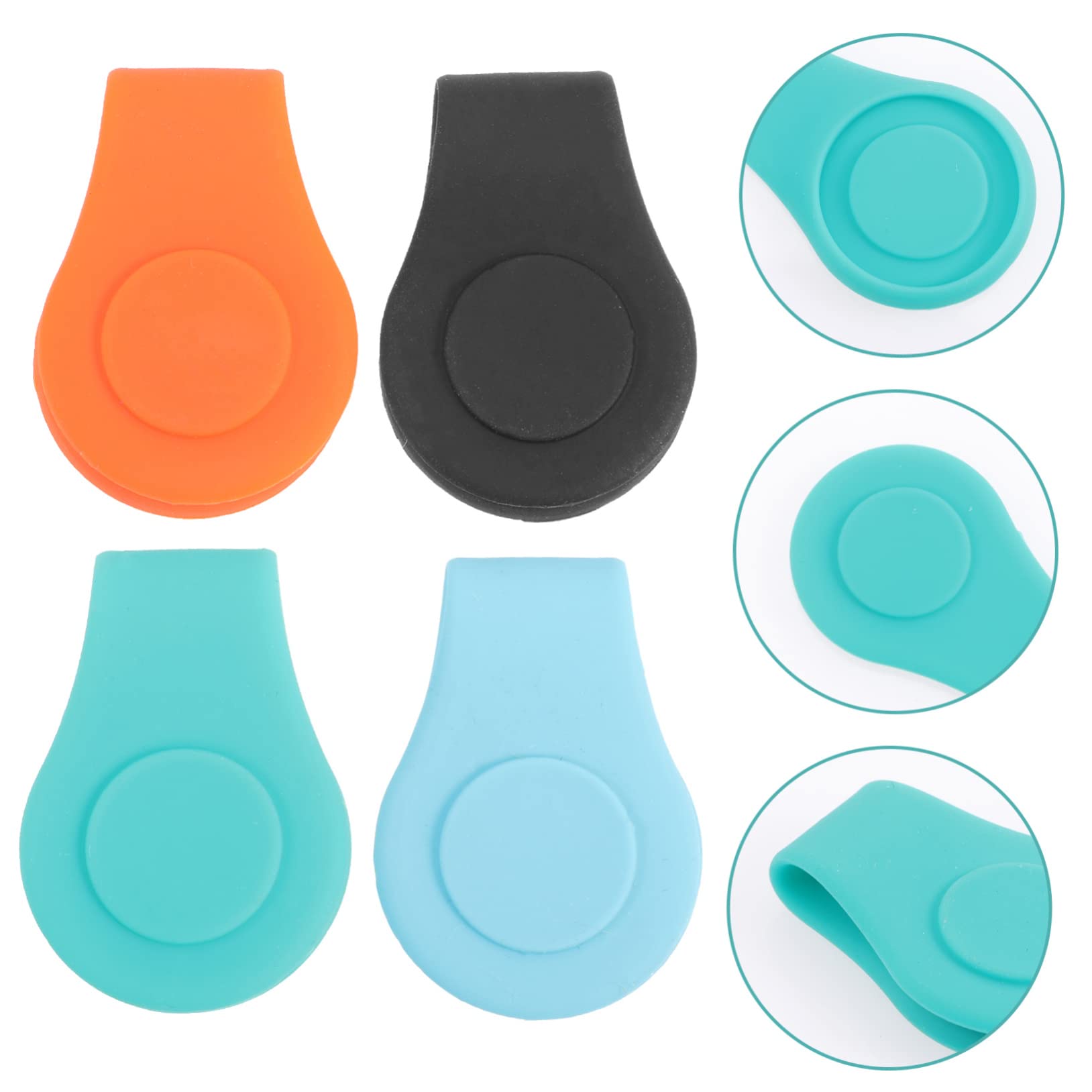 Toddmomy Golfhut Clips Marker Magnetclips Golfzubehör Praktischer Golfmarker Magnetischer Hutclip Für Unterwegs Mini Golfhut Clip Marker Golfmarker Hutclip Kieselgel