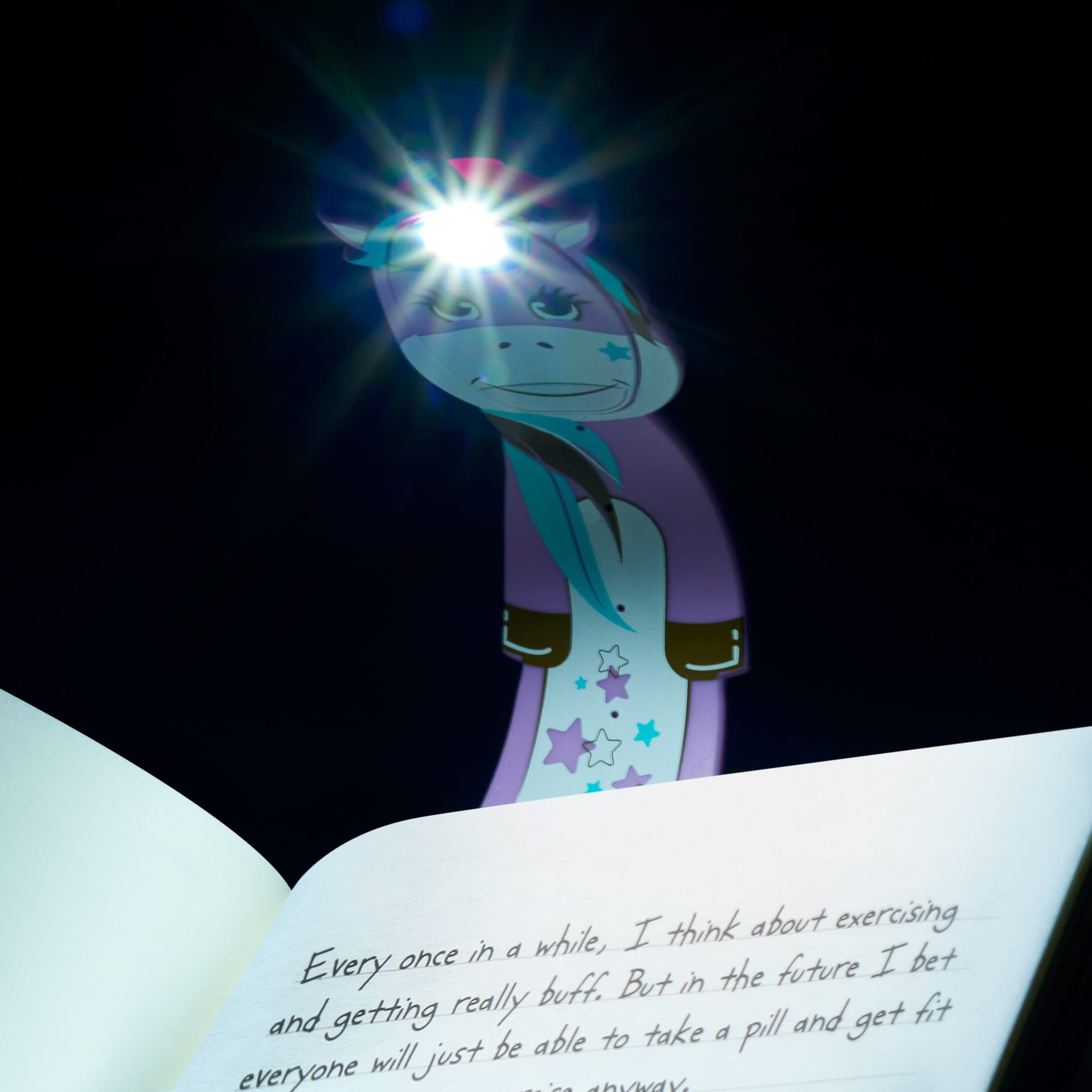 Flexilight Luce da Lettura, Segnalibro 2 in 1 Luce per Libro, Lampada LED  a clip da Lettura, Pila per Leggere a Letto per Bambini e Adulti