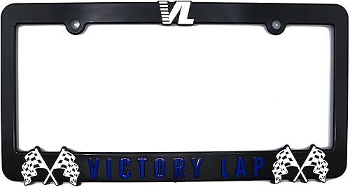 Victory Lap - Marco universal para placa de matrícula en 3D para Nipsey Hussle, 1 paquete de cubierta para placa de automóvil Soporte universal