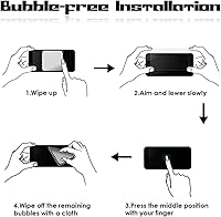 Vista 4 de for ZTE Blade A53 Pro Case, with [ 2 x Tempered Glass Protective Film], Black Soft Silicone Protection Sleeves Shockproof Bumper Case for ZTE Blade