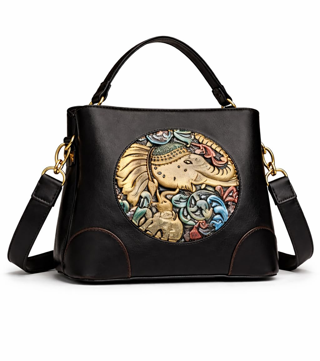 Premium Leather Studded Sling Bag for Women | Designer Crossbody Shoulder Purse for Party & Travel-picture-23