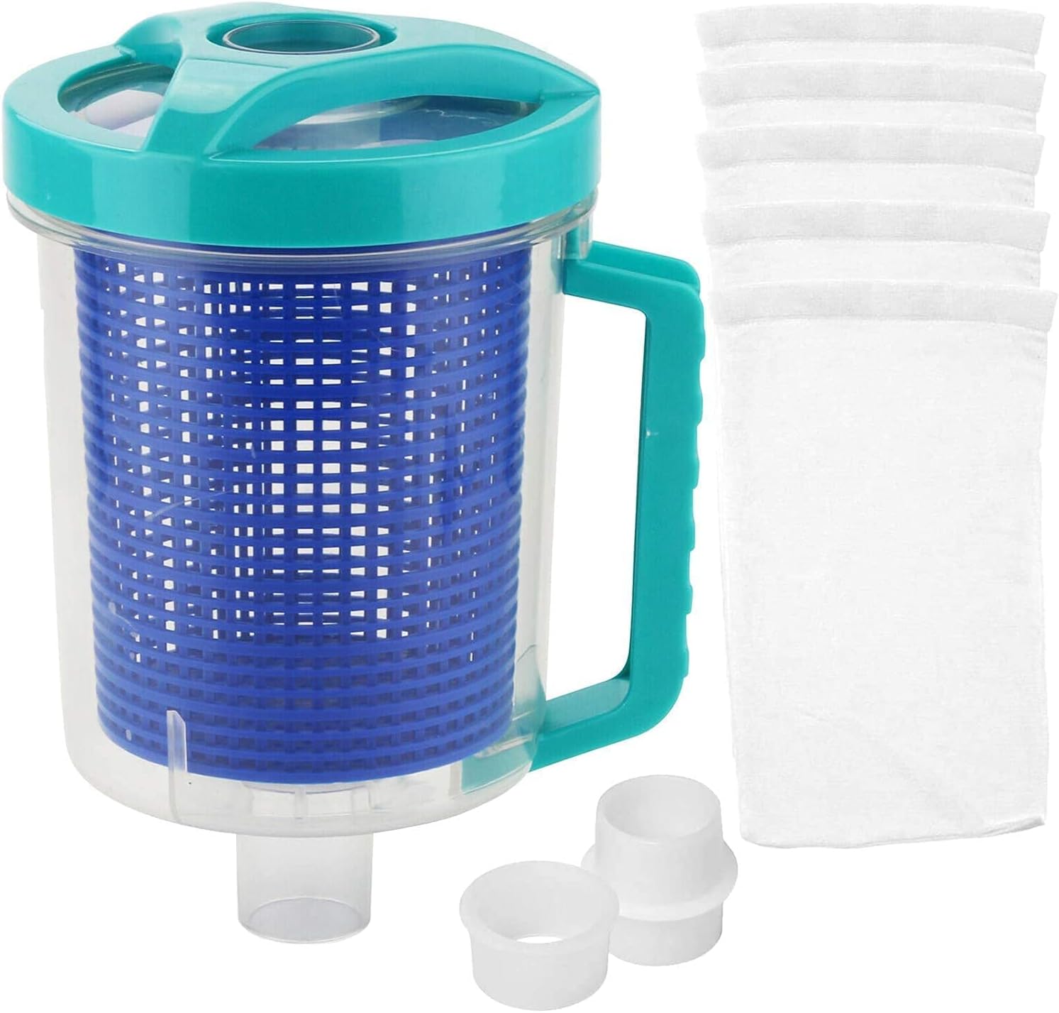 Amazon.com: Pool Leaf Catcher Canister in-line Leaf Canister for Pool ...