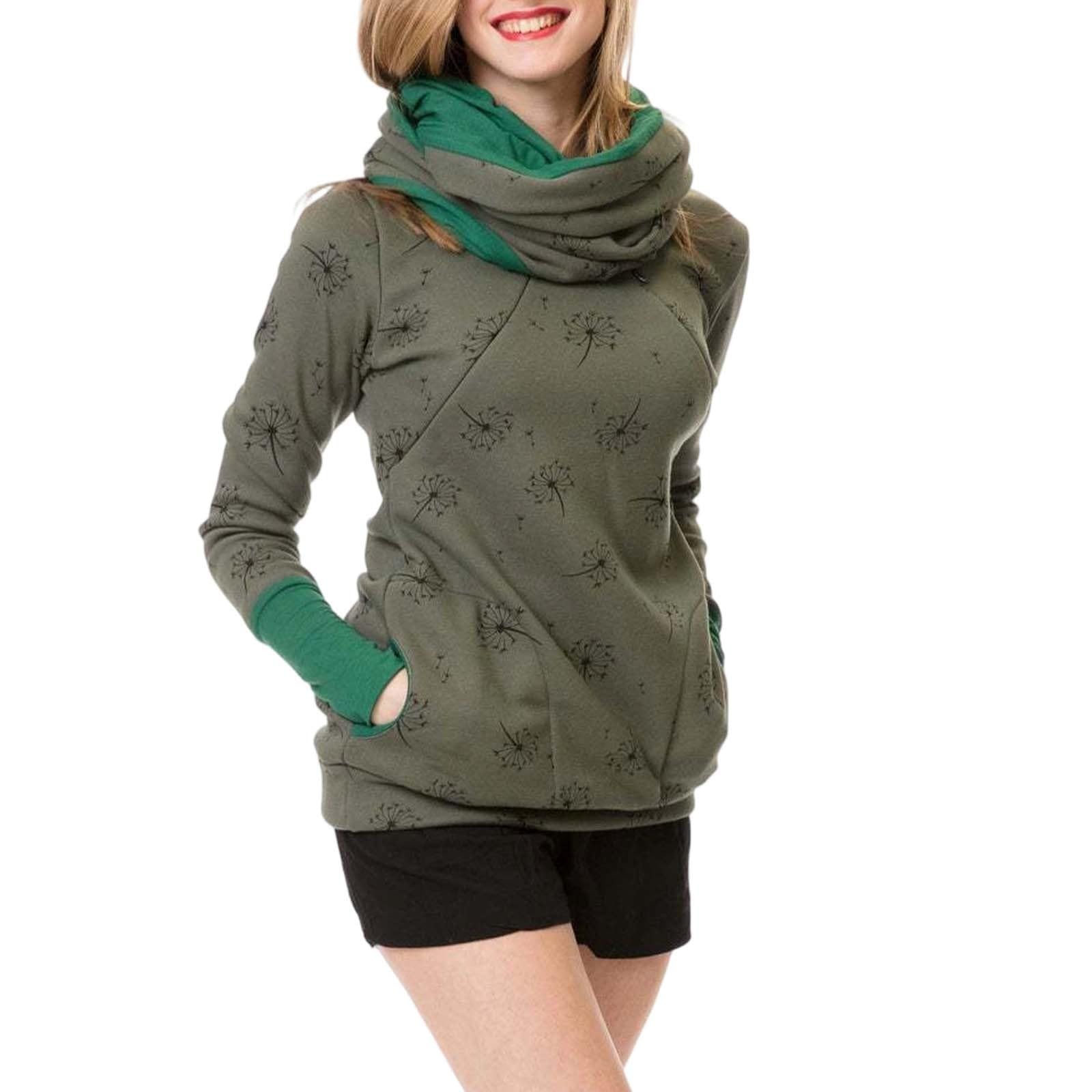 Blusa de lactancia para embarazo, suave, cómoda para embarazadas, con diseño de estampado elegante, versátil para uso diario