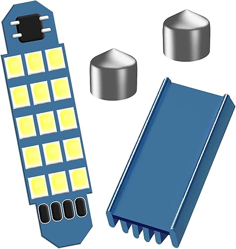 Miniatura 6 de Pack-4 578 Bombillas LED extremadamente brillantes, 1.59" 6500K 2835 Chipsets 400LM Bombillas para LED Interior Domo Mapa Luces de Puerta 211-2