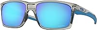 Vista 1 de Oakley Mens Oo9264 Mainlink Rectangular Sunglasses Tinta gris/zafiro Prizm