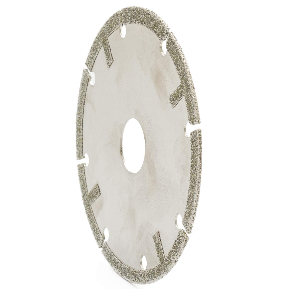 JINGLING 4" inch Diamond FLAT Tipped Cutting Disc Grinding Wheel Coated Grit 60 Stone Tools for Angle Grinder