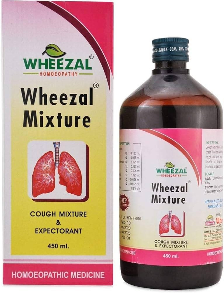 Wheezal Mixture 450ML (B0CLJHDF5G) Amazon Price History, Amazon Price Tracker