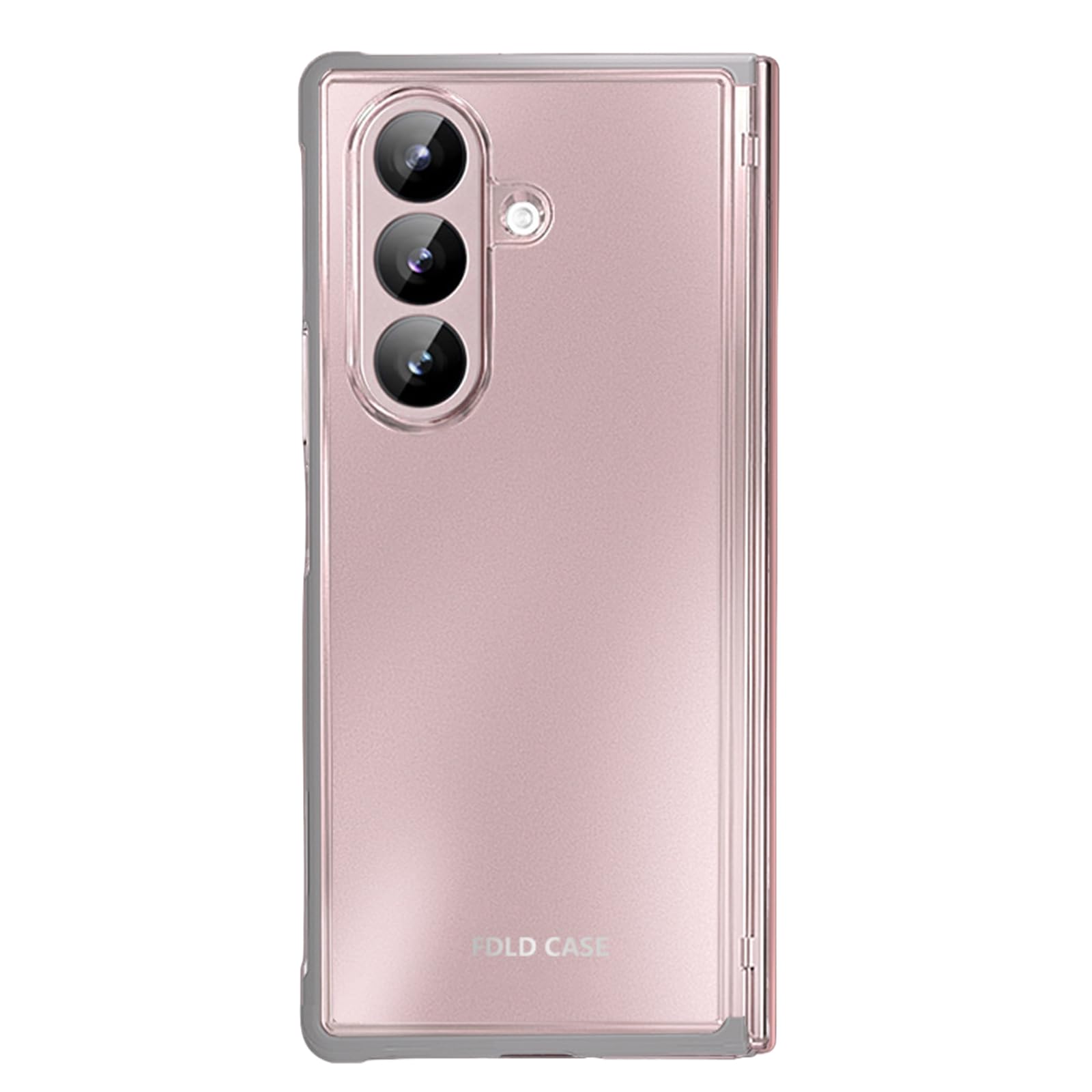 Galvanik Hülle für Samsung Galaxy Z Fold 8 Ultra, Gefrostet Rutschfeste