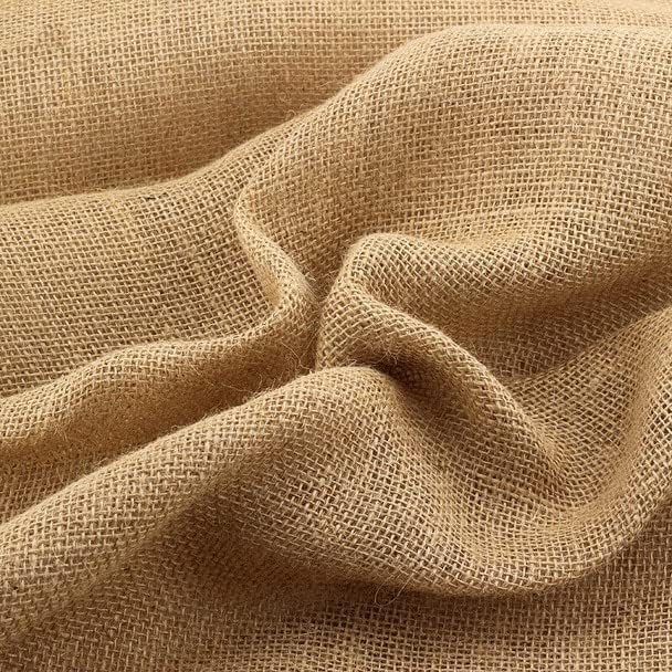 Natural Jute Cloth Fabric for Craft Work, Bags & Sofa Cover Jute Roll, Sheet, Thread & Rope for DIY & Upholstery Use - Width : 50" Size (2 Meter)