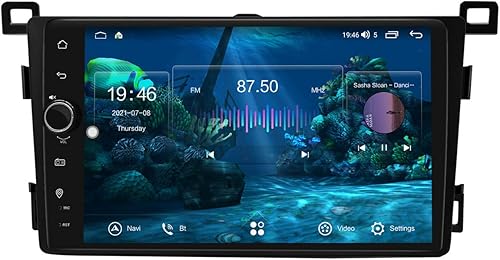 Joying Radio de 9 pulgadas para Toyota RAV4 2013-2018 estéreo con potente sistema Android 100 Plug and Play unidad principal de 1280 x 800P