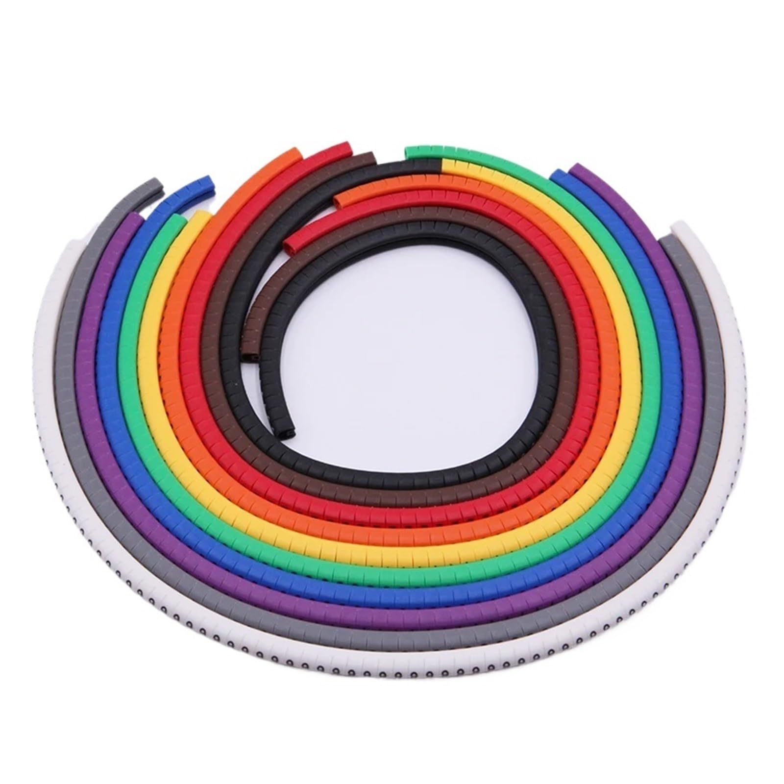 Enmrfvkz Ec-0-500Pcs-Y Pvc Cable Number Markers