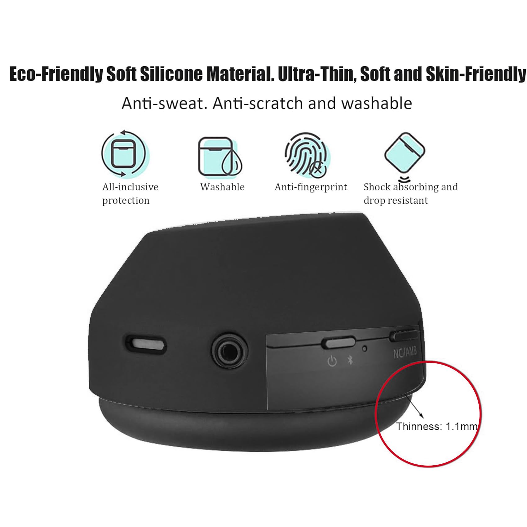 Amazon | Adhiper Sony WH-1000XM5ヘッドフォン用傷防止保護カバー