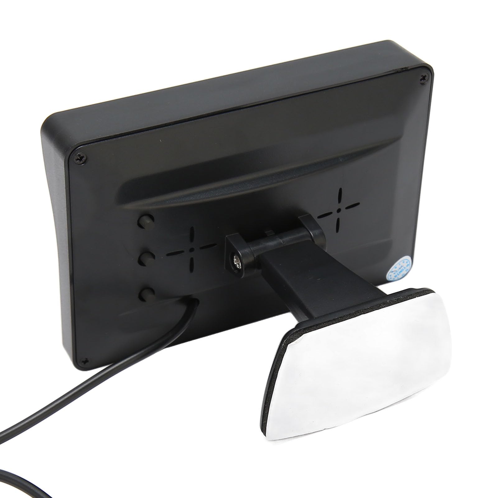Écran de Recul LCD 4.3 Pouces pour Voiture Camion Camping Car Minivan Affichage de Vue Arrière Rotatif 180 Degrés avec Entrées Vidéo Doubles et Chip Intelligent