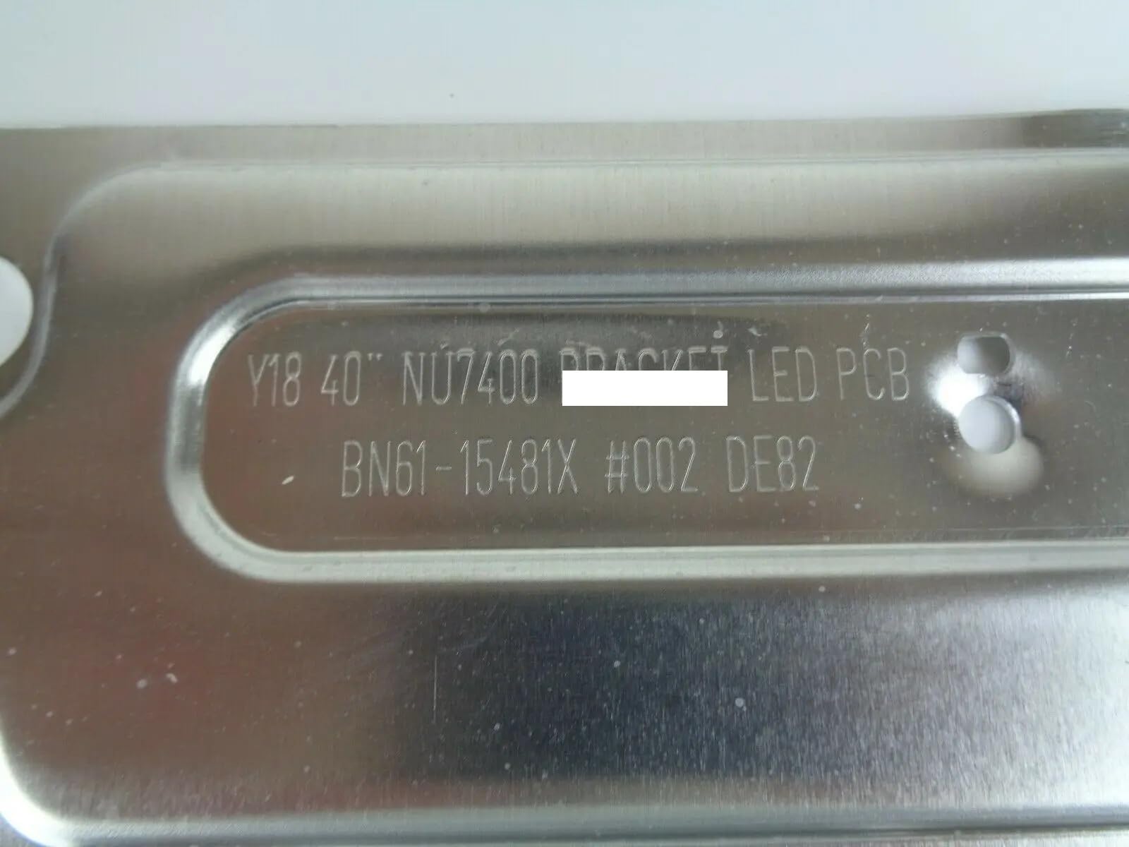 Tira de LED compatible con Samsung UE40NU7190 UE40NU7125K UE40NU7199U UE40NU7100 UN40NU7100 UA40NU7100 UE40NU7120 UE40NU7190U BN96-45955A