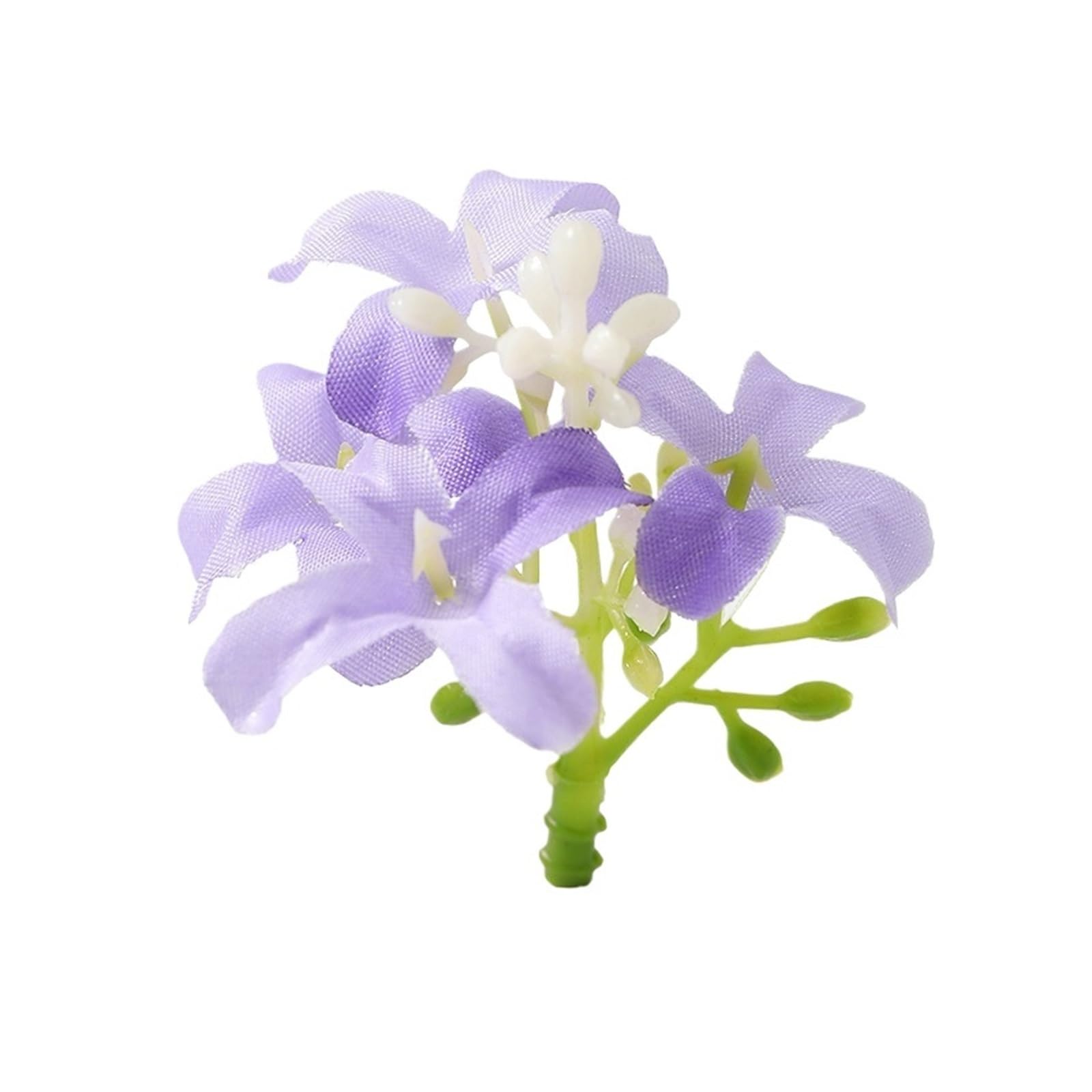 Casetlong 10/20/50Pcs 4cm Artificial Flower Head For Home Wedding Decorations DIY Garland Wreath Accessories(Purple,20Pcs)