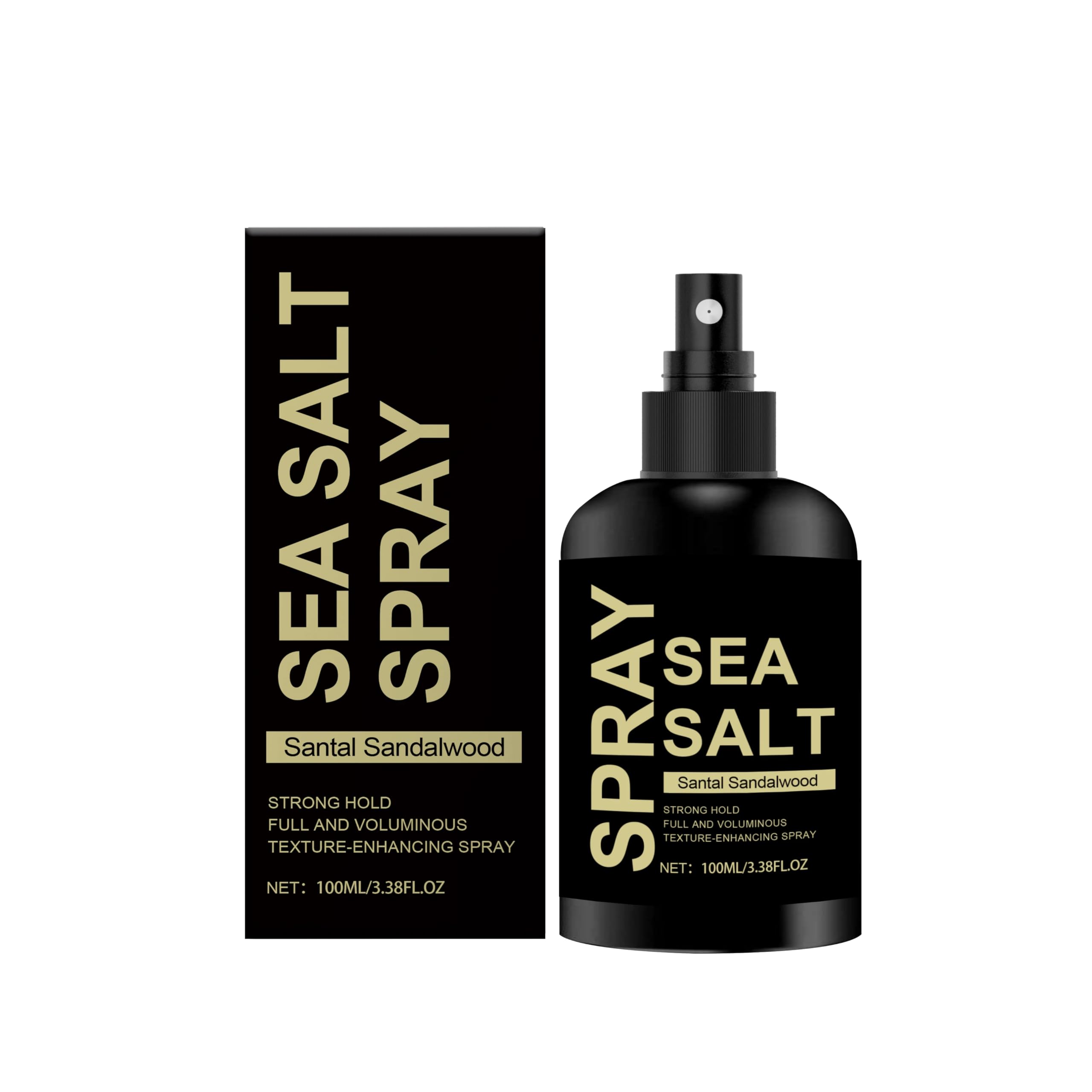 Sea Salt Hair Styling Spray - Daily Outing Use Voluminous Crown Curly Hair Texture Volumizing Styling Spray