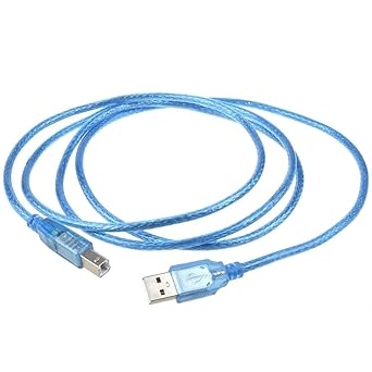 YJZLYS Blue USB 2.0 Printer Cable Cord for NX230 NX300 NX305 NX415 NX420 NX510 NX515 Replacement