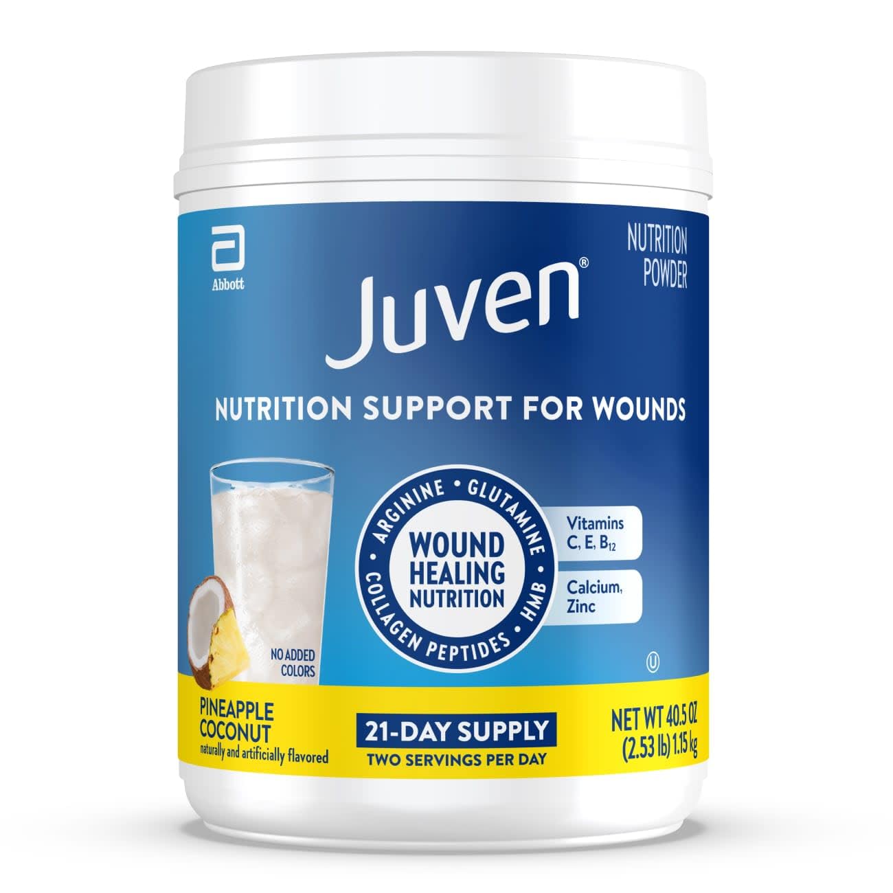 Juven Therapeutic Nutrition Drink Powder Including Collagen Peptides, Amino Acids, and HMB for Wound Healing Support, Fruit Punch, 30 Count (Pack of 2) — Amazon image 18