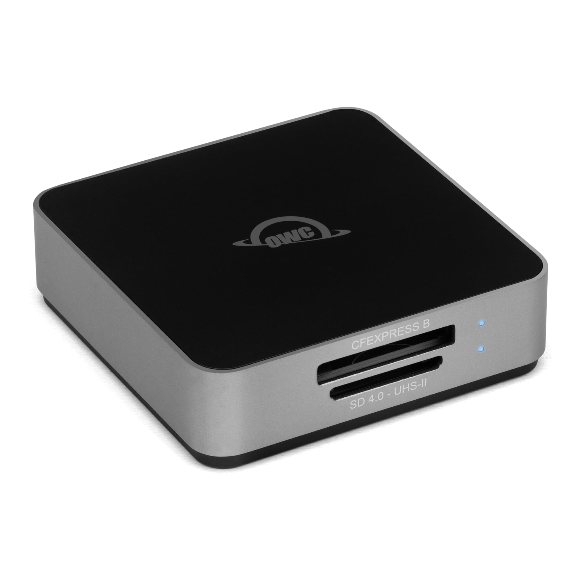 OWC Atlas Dual CFexpress + SD Kartenleser, USB-C Dual-Slot CFexpress Typ B und SDXC UHS-II Kartenleser, (OWCTCCFXBSDRDR)