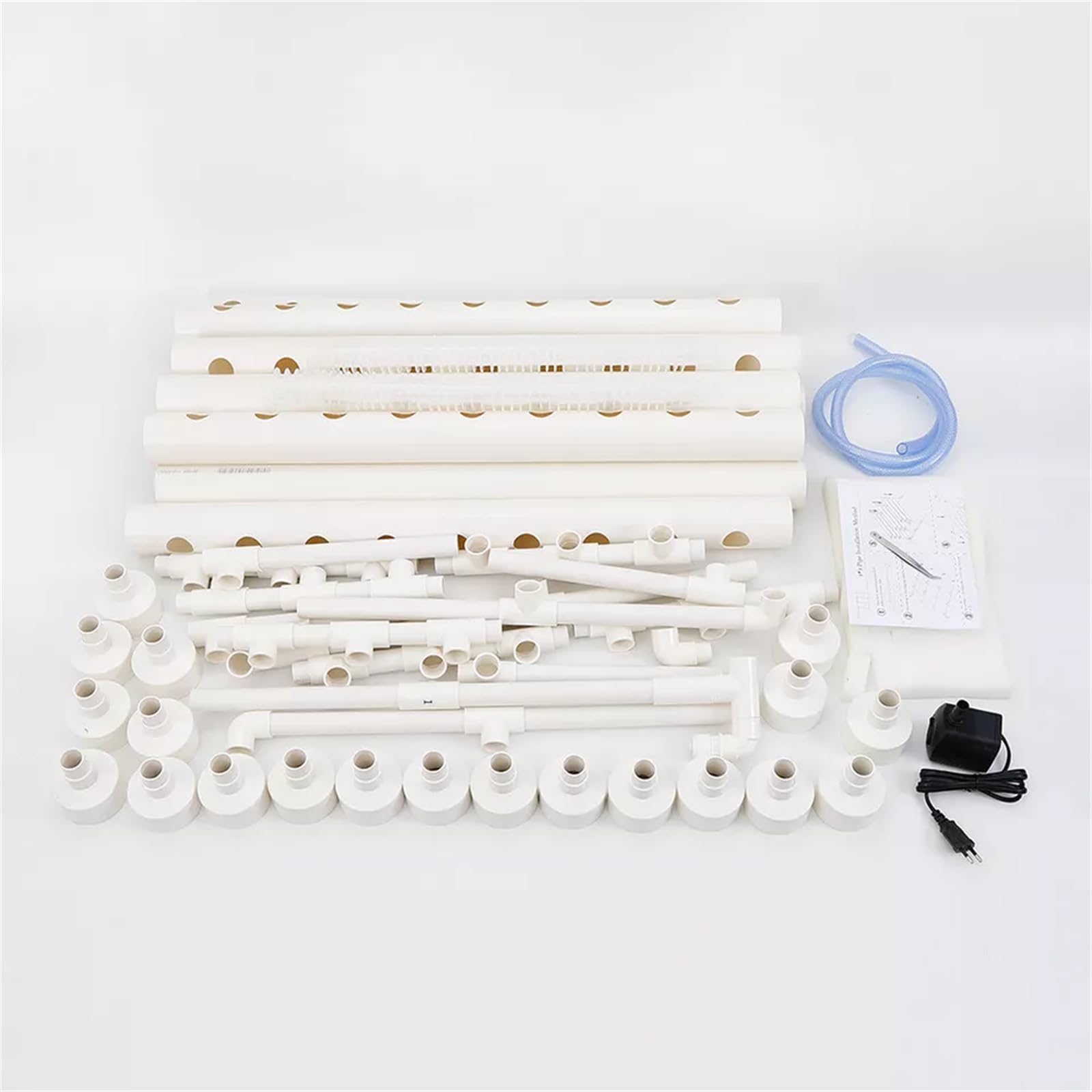 Treeisland Kit de culture hydroponique - 90 emplacements pour plantes - Système de culture hydroponique à 3 couches pour légumes à feuilles dans la maison, le jardin et le bureau