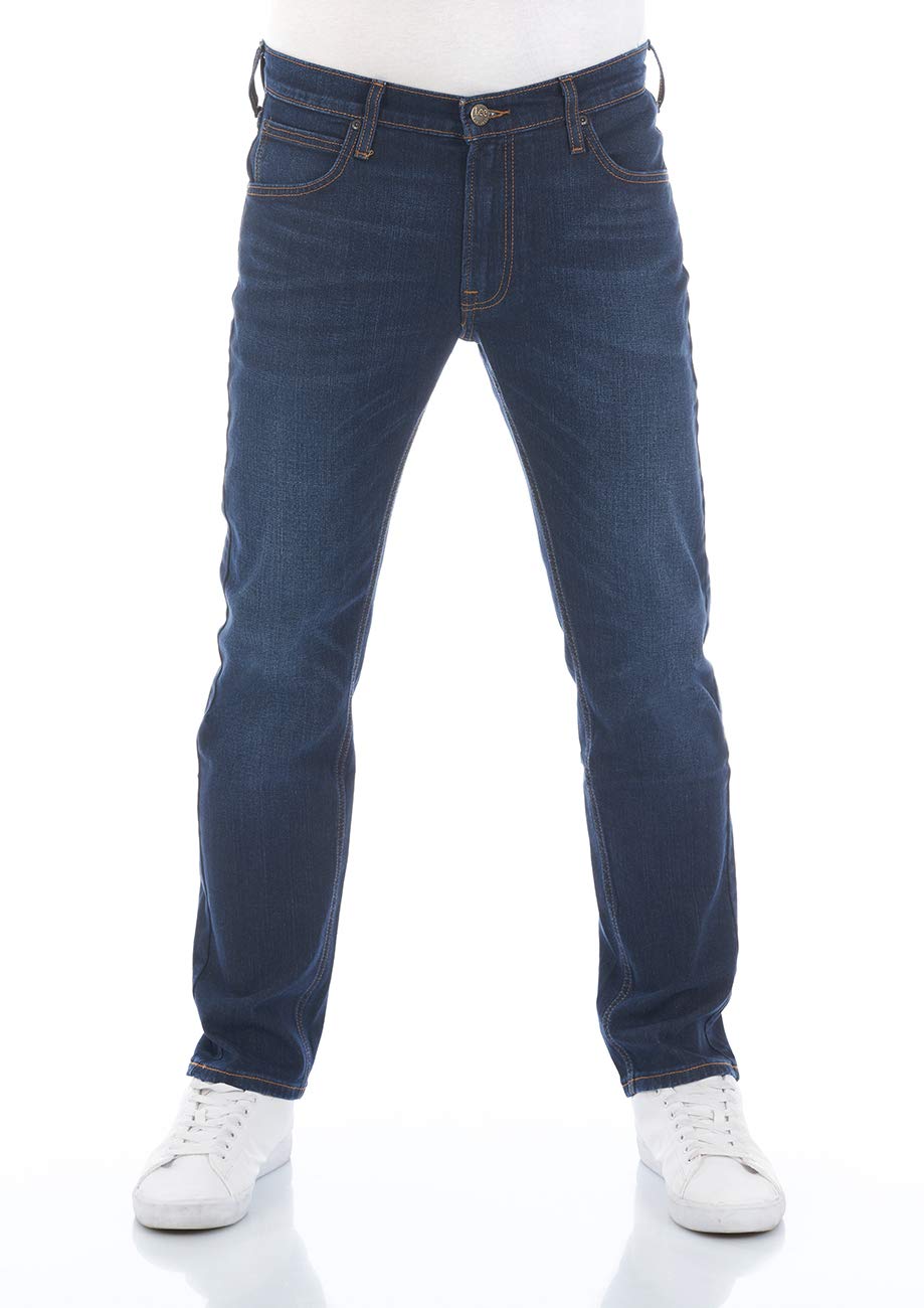 Lee Jeans Herren Stretch Regular Fit Daren Zip Fly Straight Fit Jeanshose