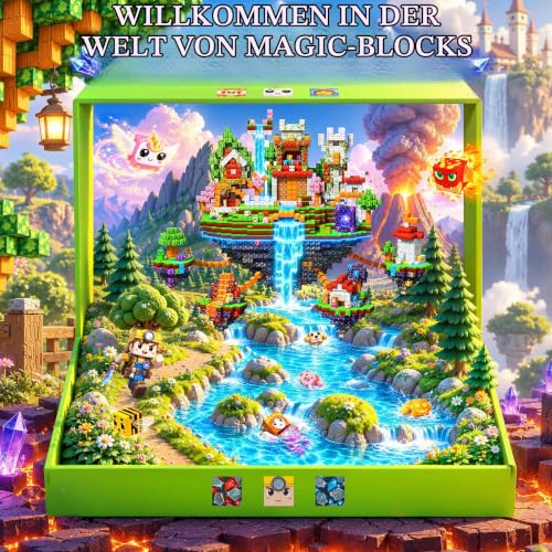 Subtail 300 Magnetische Bausteine – Magnetwürfel Spielzeug ab 3-10 Jahre – Ansicht 2