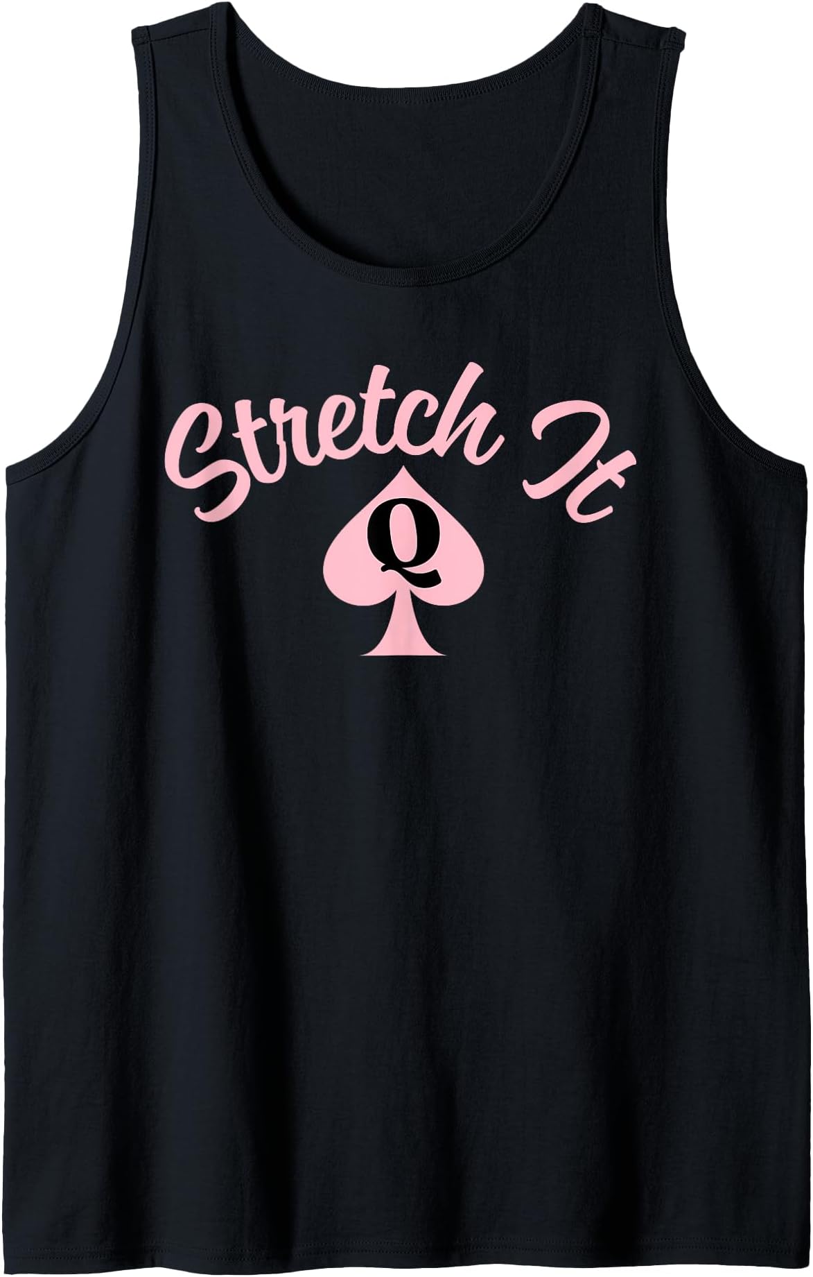 Stretch It QOS - Pink Sexy Queen of Spades Gifts Tank Top
