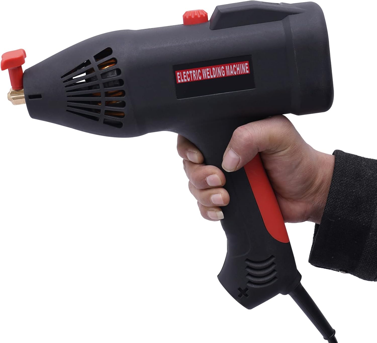 Handheld Welding Machine 220V 3000W 15-120A Portable ARC Welder with Intelligent Display, One-Handed Operation, for Alloy/Stainless/Carbon Steel (Includes Carry Bag & Accessories)