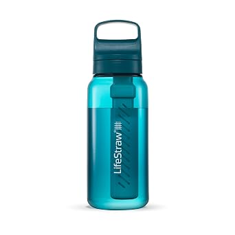 LifeStraw Go Series - BPA Free Water Filter Bottle For travel and everyday