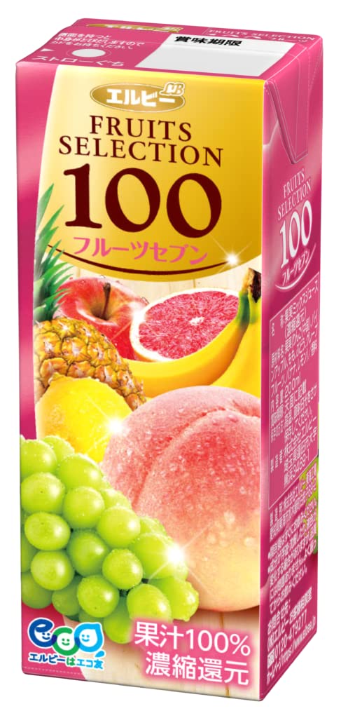 Amazon.co.jp: エルビー フルーツセレクション 各種（グレープ100