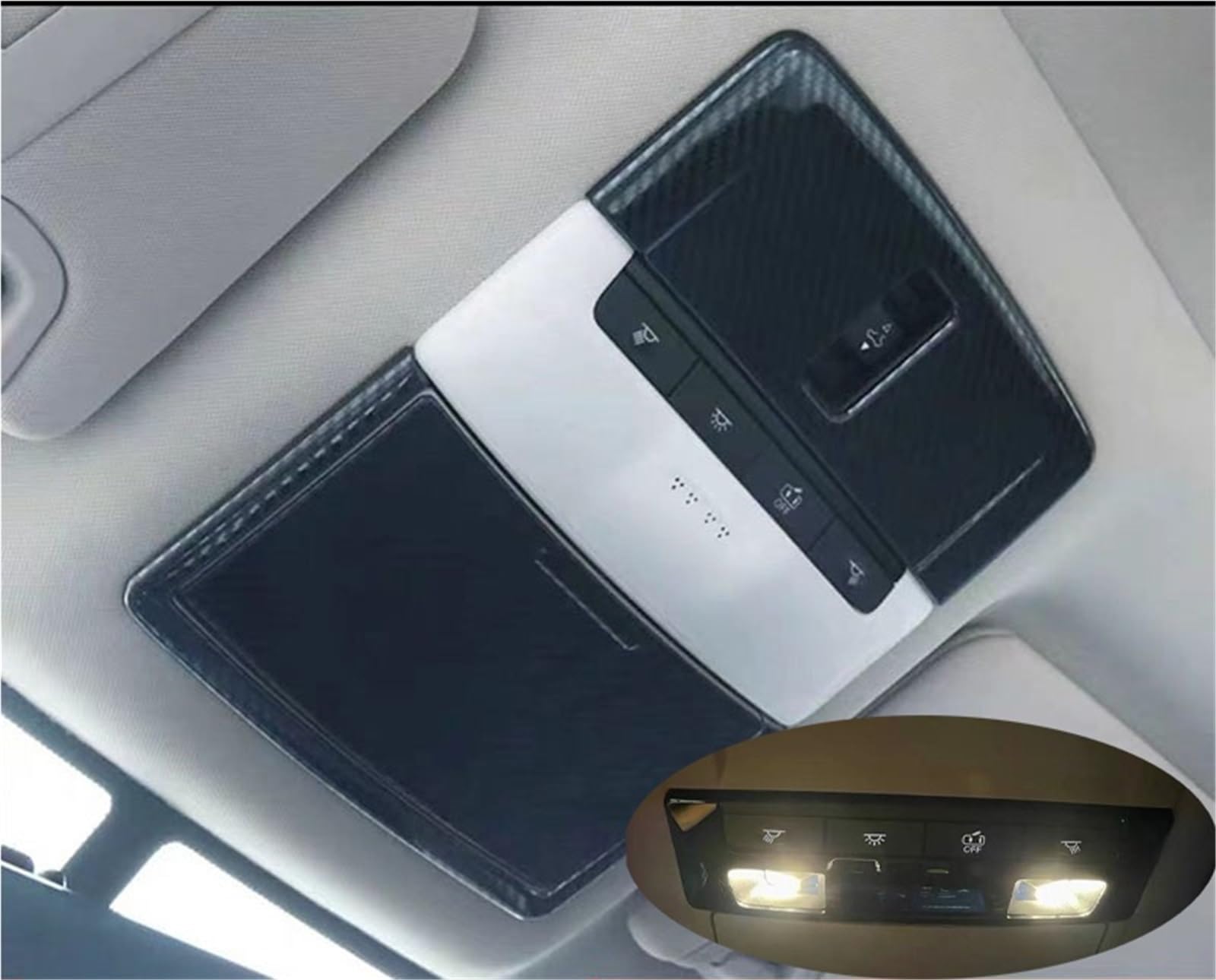 Compatible for Altima 19-2023 interior primera luz de techo lectura cúpula LED