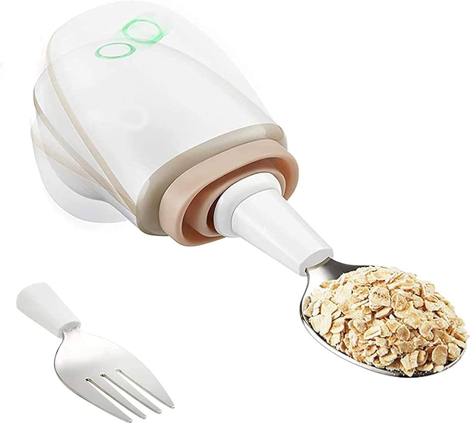 MTND Parkinson's Spoon for Hand Tremors, Arthritis Aid Cutlery, Fixed