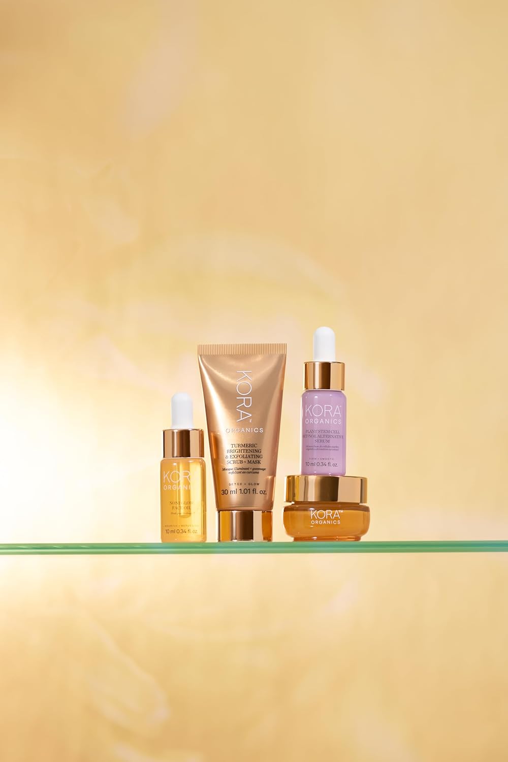 KORA Organics Plant Stem Cell Retinol Alternative Serum, Firming Face Serum, Repair Signs of Aging, Promotes Radiant Skin, Certified Organic, Cruelty Free, Travel Size Anti-Aging Serum, 0.34 fl oz - Image 7