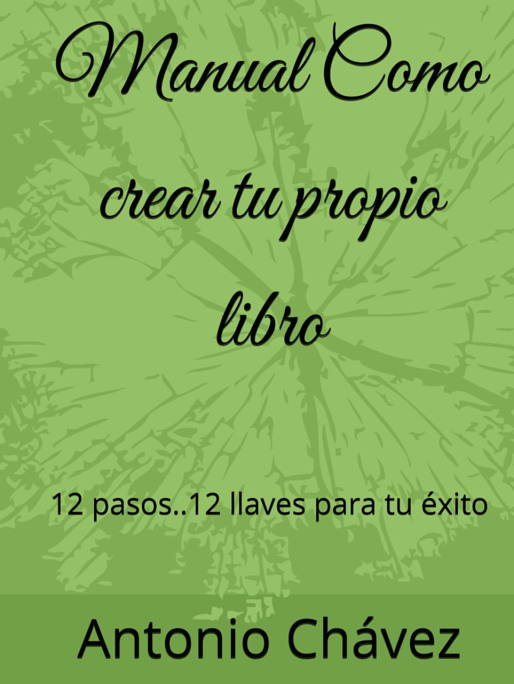 Manual Como crear tu propio libro: 12 pasos..12 llaves para tu éxito