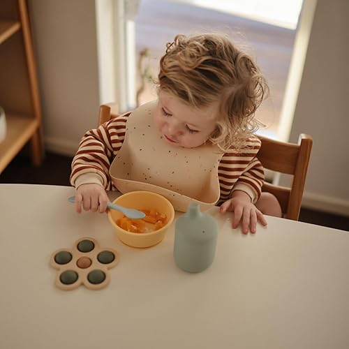 Miniatura 12 de mushie Cucharas de silicona para bebés | Paquete de 2 (rubor/arena cambiante)