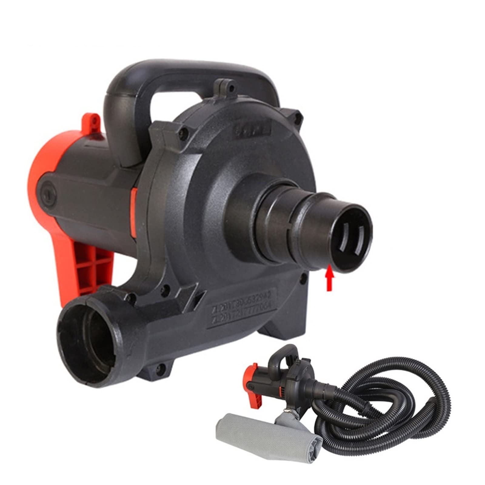 Lpuhhda One Color Industrial Grade Dust Collector Blower 6-Speed Blowing And Suction Vacuum Cleaner For Electric Cutting Slotting Milling Machine