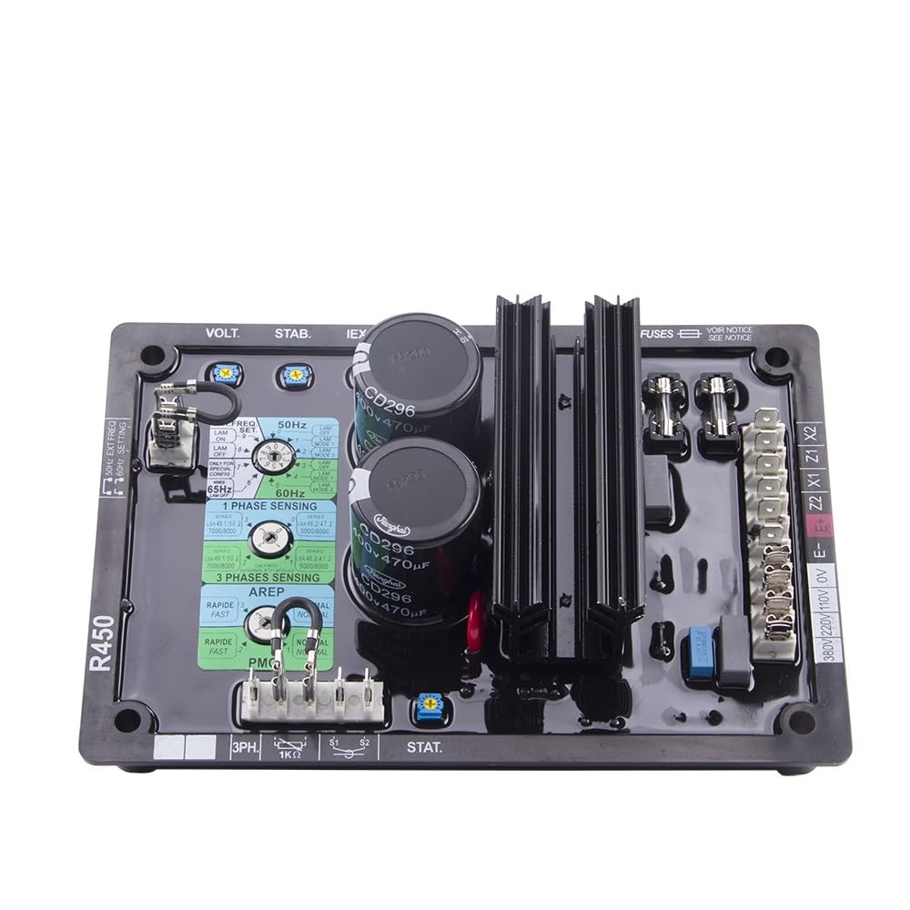 AVR R450 automatyczny regulator napięcia Generator AVR bezszczotkowy 3-fazowy stabilizator do oryginalnej części zamiennej do alternatora Diesel