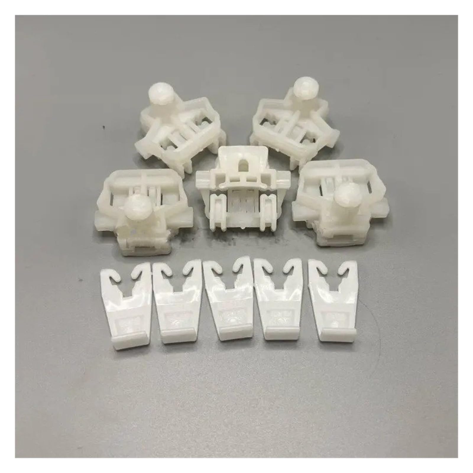 MAMEFVBB Window Regulator Slider Clips Window Regulator Repair KIT Clip Front Left Right Side for CLIO II 1998-2006