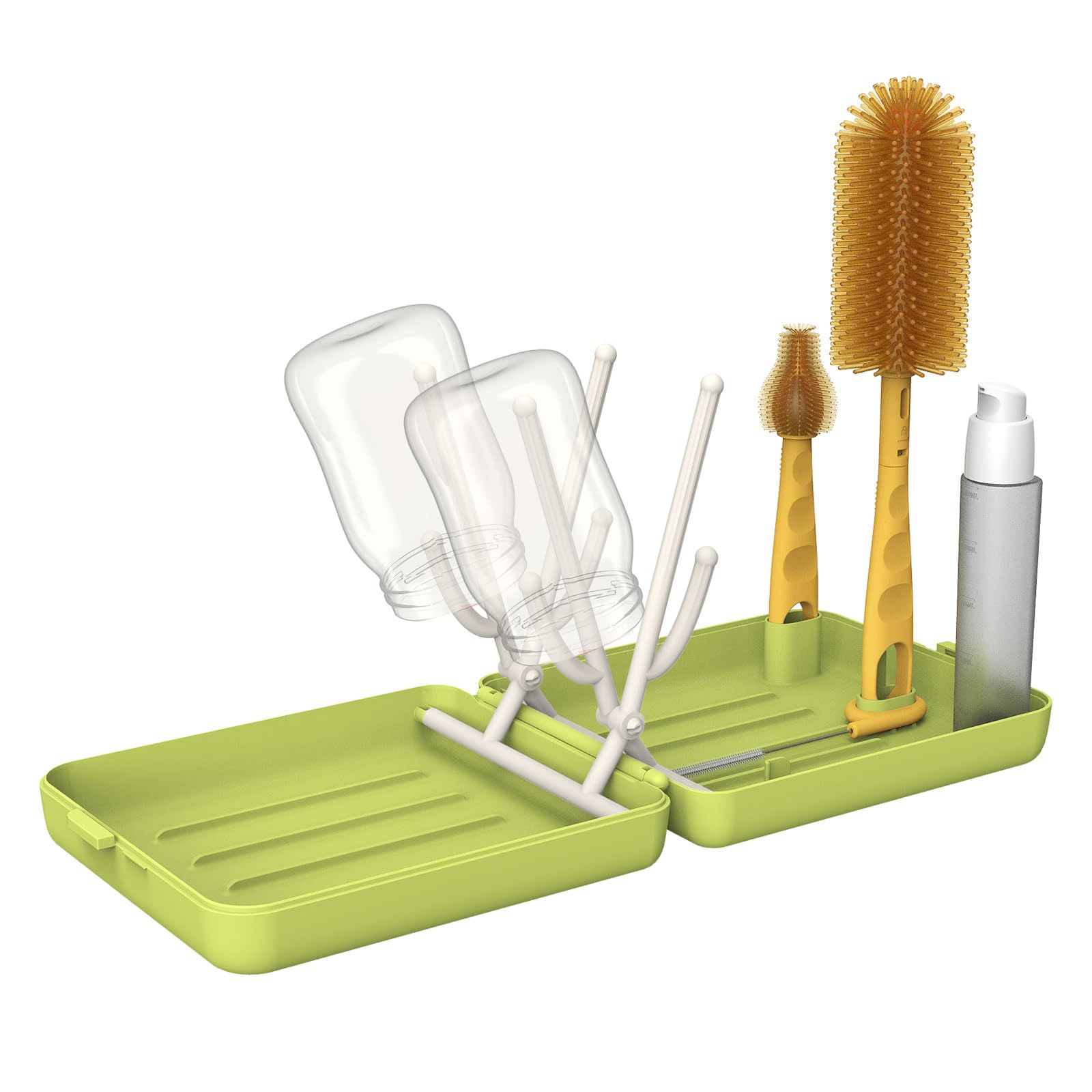 Momcozy Bottle Brush Set In Baby Cleaning Set Travel Bottle