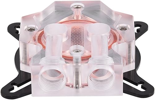 Miniatura 6 de Richer-R Base enfriadora de agua con bloque de agua GPU, computadora PC GPU bloque de refrigeración de agua universal bloque de agua enfriador