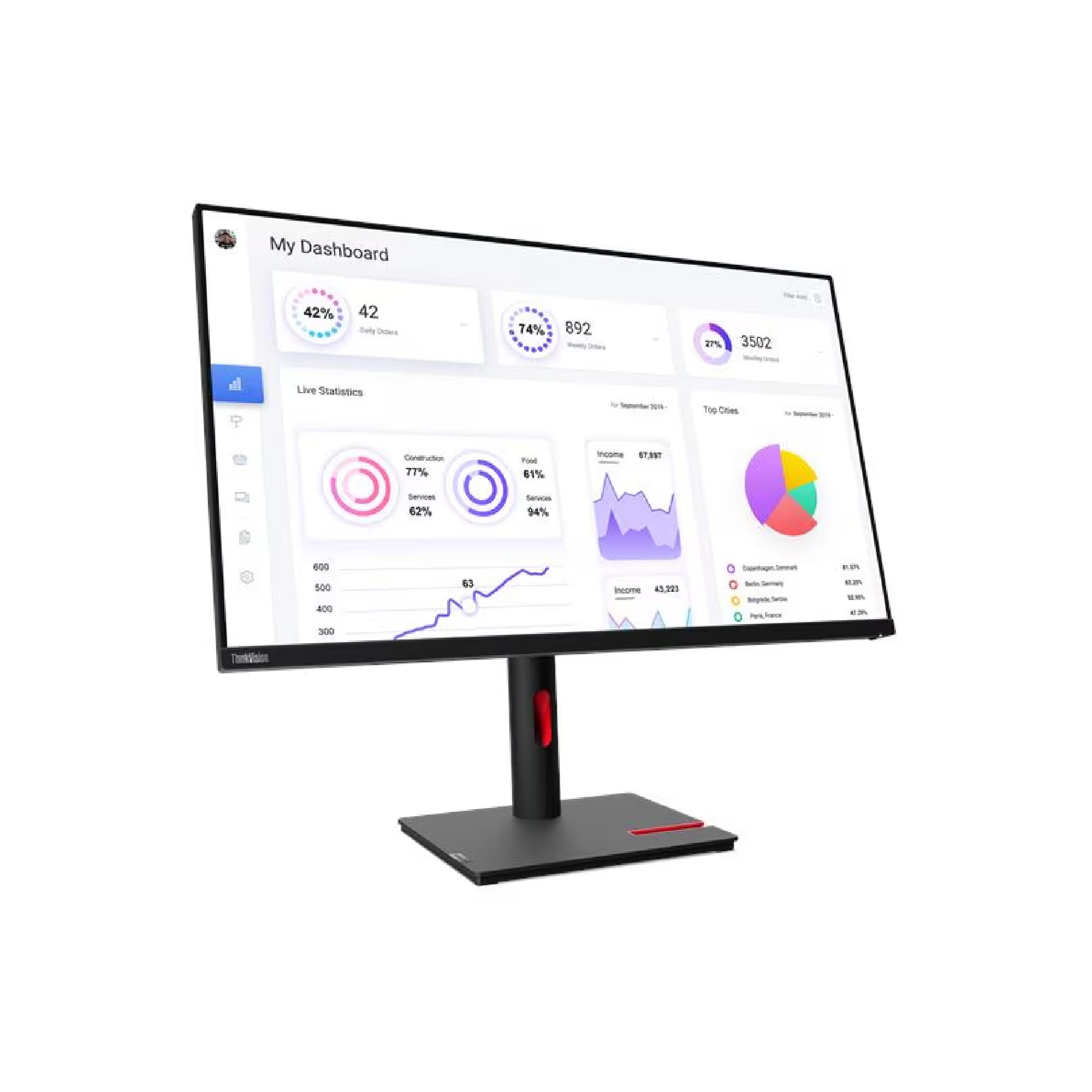 Amazon.com: Lenovo ThinkVision T32p-30 31.5