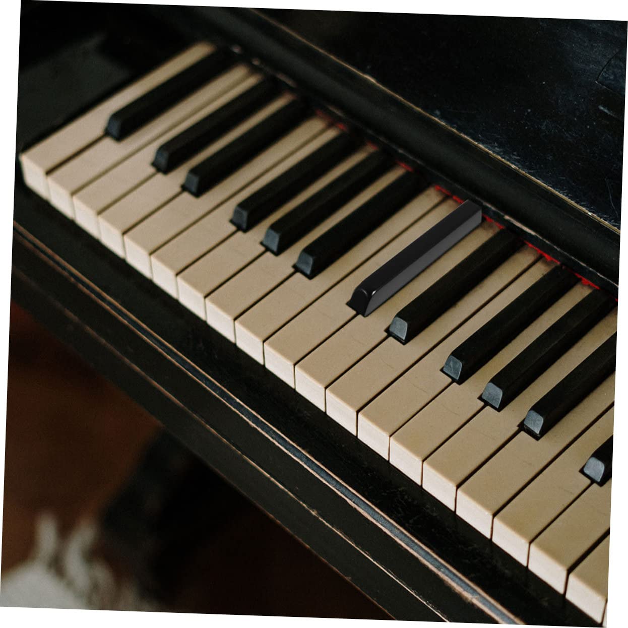 Cabilock 88 Praktische Klaviertasten Aufsätze aus Acryl und Kunststoff zum Ersetzen und Reparieren von Klaviertasten für Musiker Weiß für Klavierreparatur und Klavierzubehör