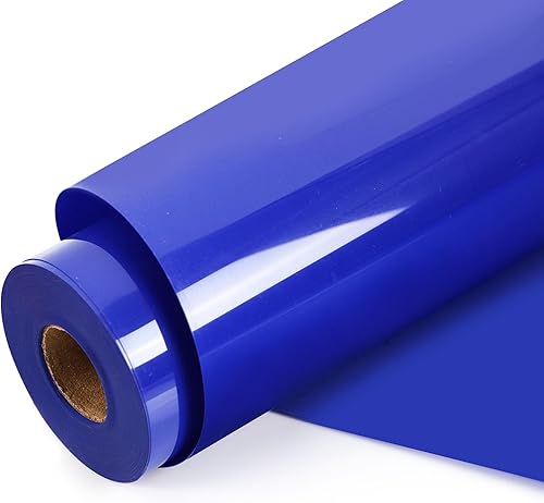 HTVVETUR HTV Vinilo de transferencia de calor de 12 pulgadas x 13 pies, rollos de vinilo para planchar sobre camisetas, fácil de cortar y desmalezar