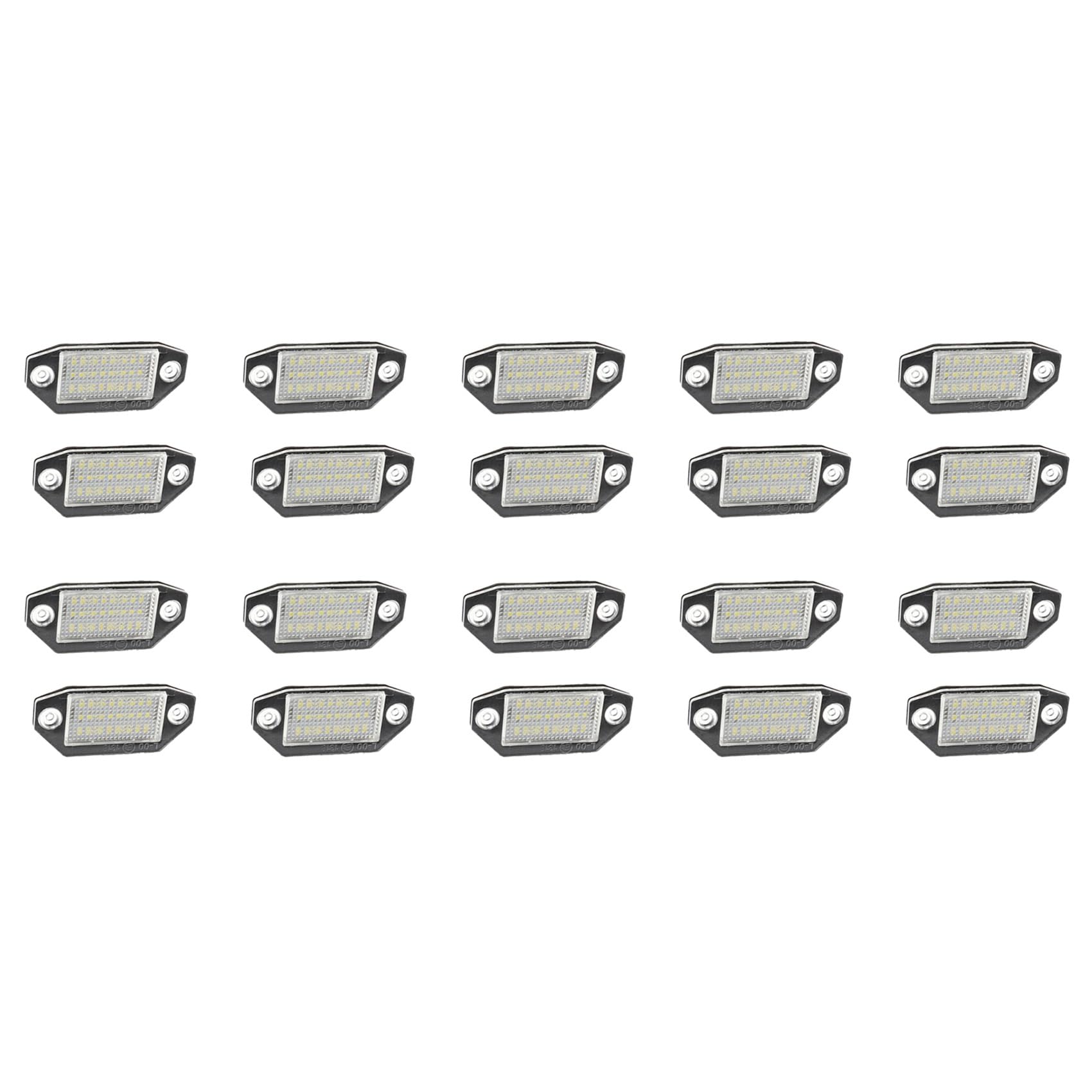 Iluminación de matrícula LED de 12V resistente para Mondeo MK3 de 2000 a 2007 7