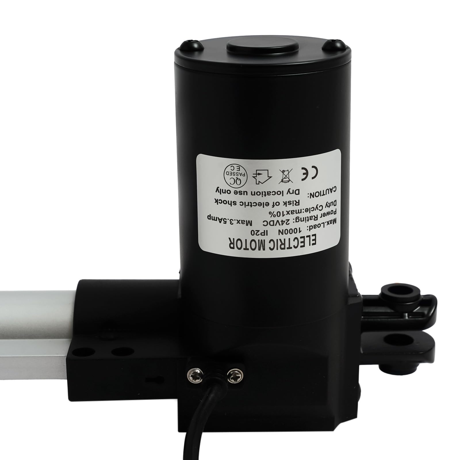 Kit d'actionneur de rechange électrique inclinable 1000 N 250 mm entraînement linéaire