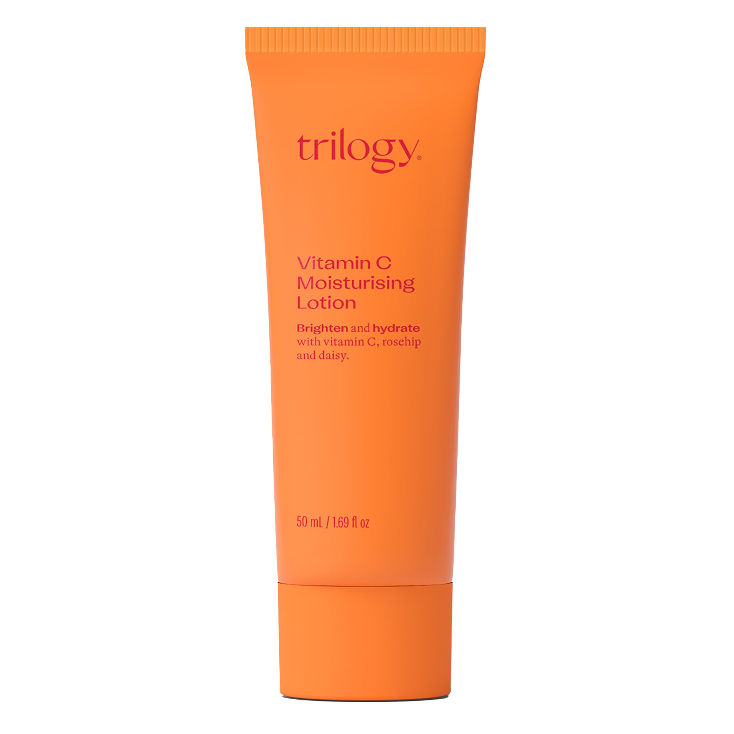 Trilogy Vitamin C Moisturising Lotion, Evens Tone & Reduces Fine Lines With Daisy Extract & Rosehip Seed Oil, 1.69 fl oz