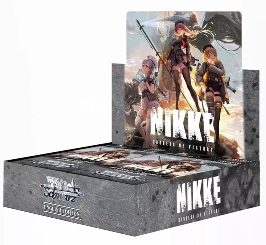 Amazon.com: English Weiss Schwarz Booster Box Nikke Goddess