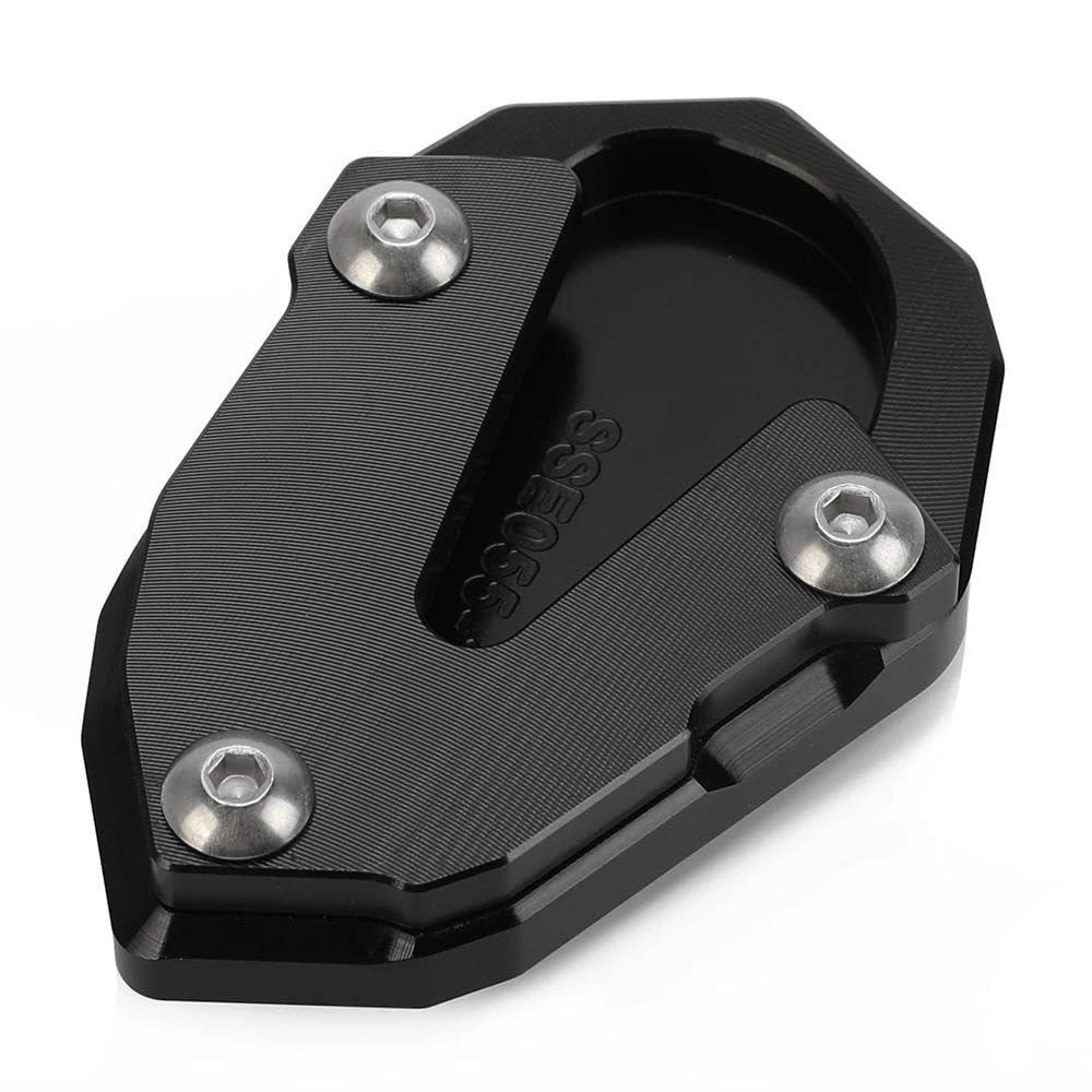 Moto instable sur sol meuble ? Extension de béquille latérale Yamaha YZFR6 noir