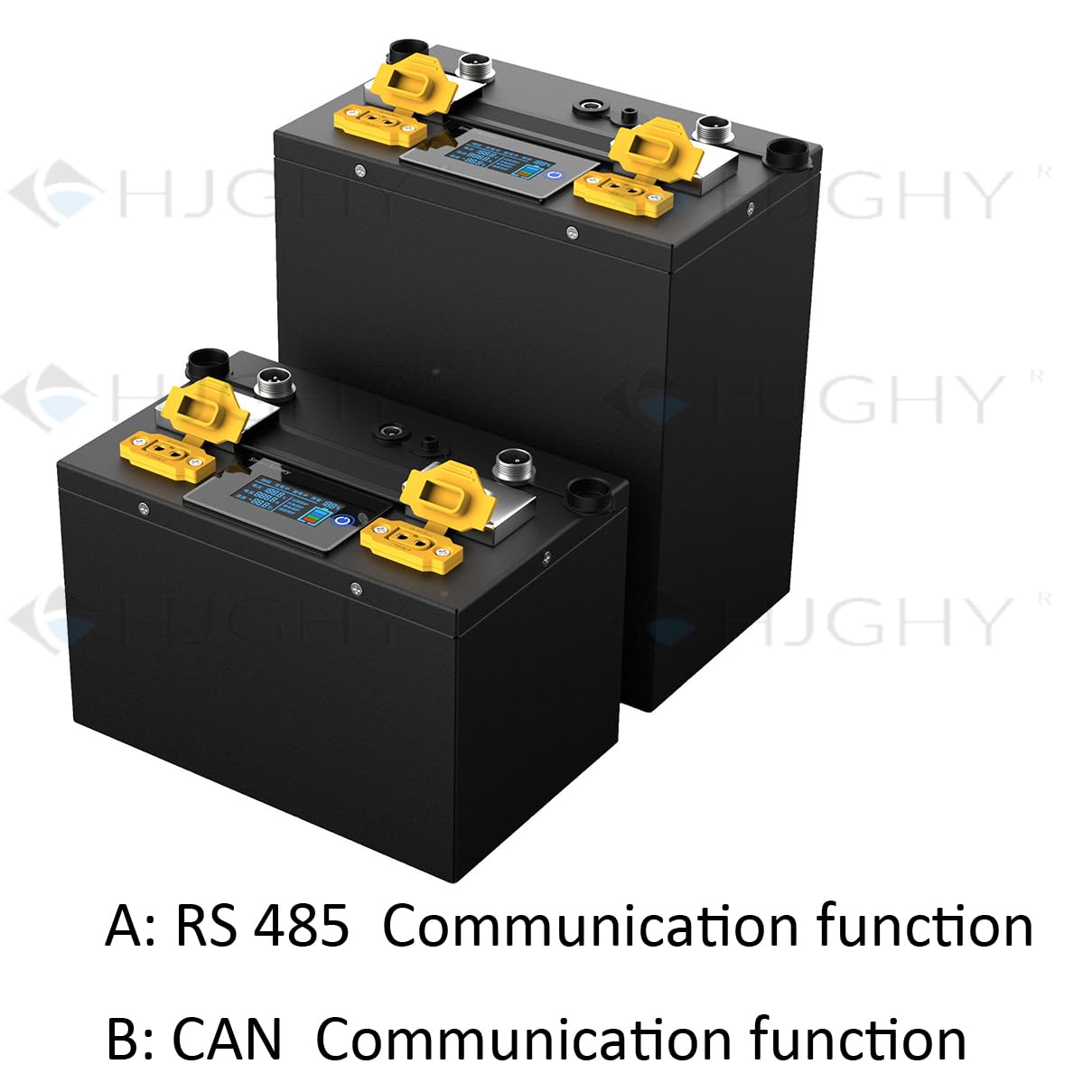 Paquete de baterías LiFePO4 de 12,8 V y 25,6 V con comunicación CAN RS485