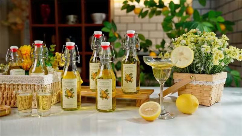 Amazon.com: Havawish 12 Sets Limoncello Swing Top Glass Bottles
